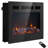 Electric Fireplace Wall Mounted Recessed with Remote Control 1500W-107401674