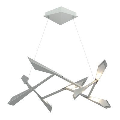 Luminaire suspendu 8 lumières DEL Quill