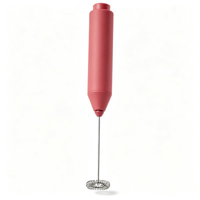 Powerful Handheld Milk Frother Wand, Battery‑Powered Drink Mixer with Stainless Steel Whisk, Portable Electric Foam Maker for Coffee, Lattes, Cappuccinos, Matcha, Ideal Gift for Coffee Enthusiasts