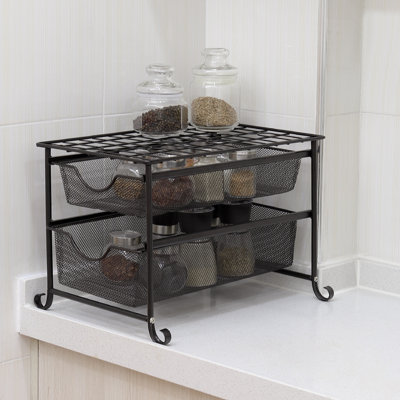 Jaivian Cabinet Shelving Rack