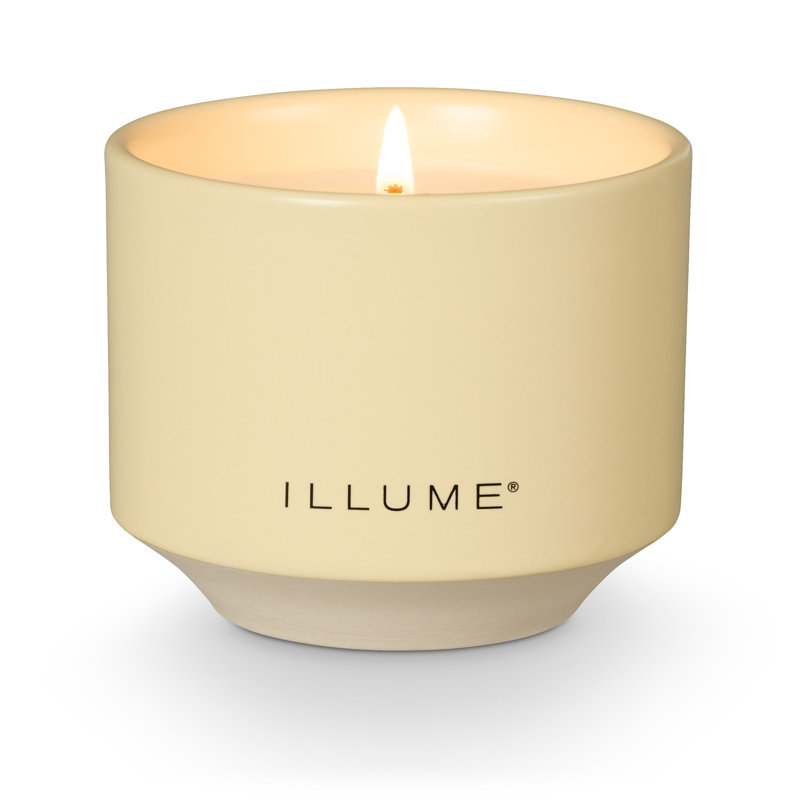 Bougie en céramique mate ILLUME, Isla Lily, Matte Ceramic