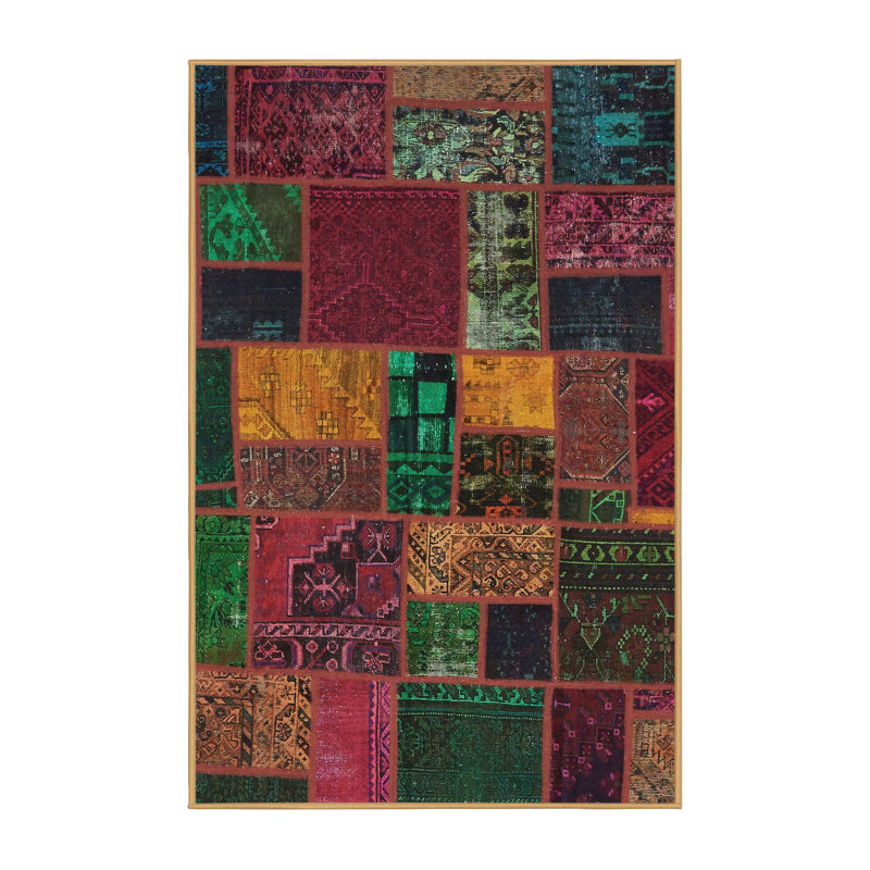 Abstract Indoor Rug, Rectangle 5' x 8'