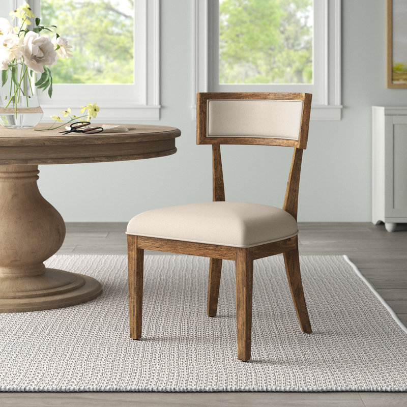 Ashley 20'' H Linen Upholstered Side Chair