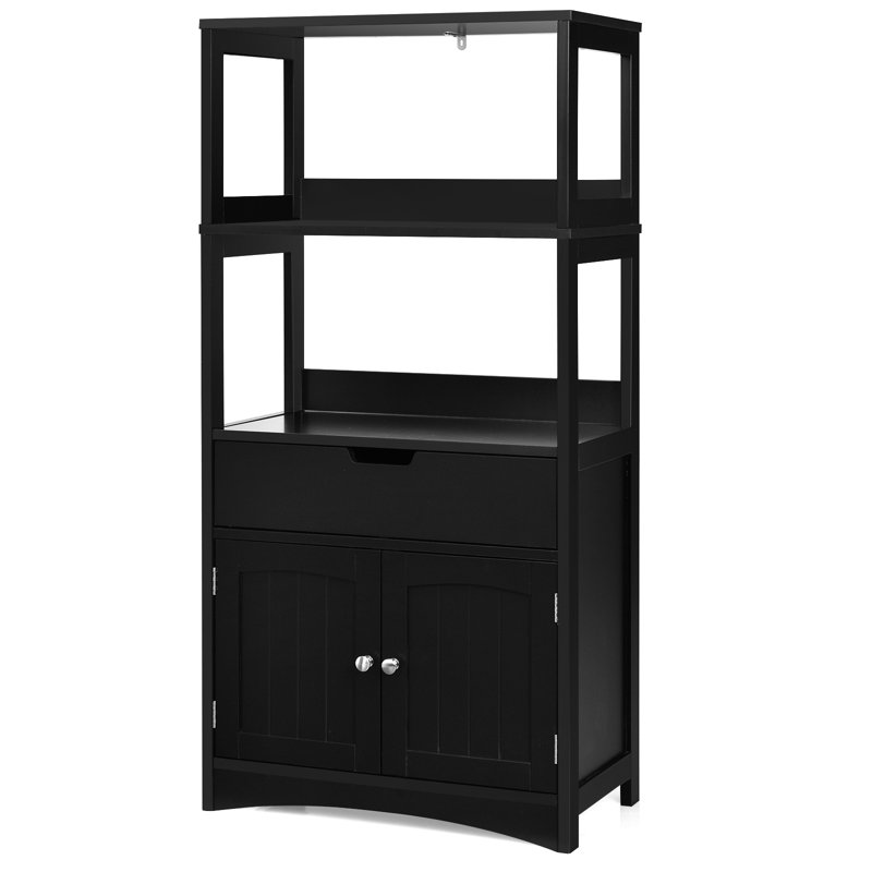 Londyn Bathroom Cabinet, Black
