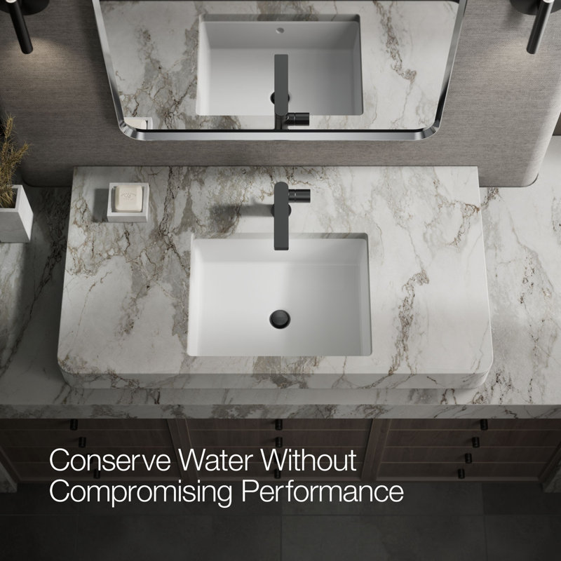 Single-Handle Bathroom Faucet, Matte Black