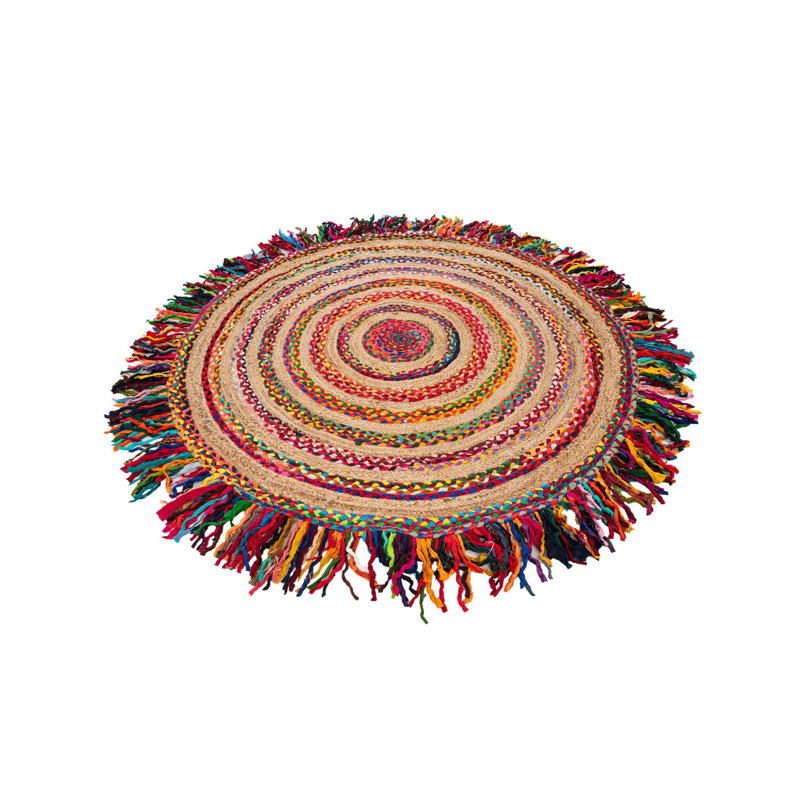 Ruffles Commodore Rug, Round 2'