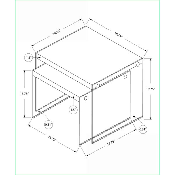 Dimensions du produit