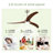 52" Solid Wood Blades Ceiling Fan With Light With Remote Control, Noiseless Reversible Motor, 6 Speed ,3 Color , For Patio Living Room, Bedroom, Indoor.(Stain Nickel + Walnut )-763222157-763222192