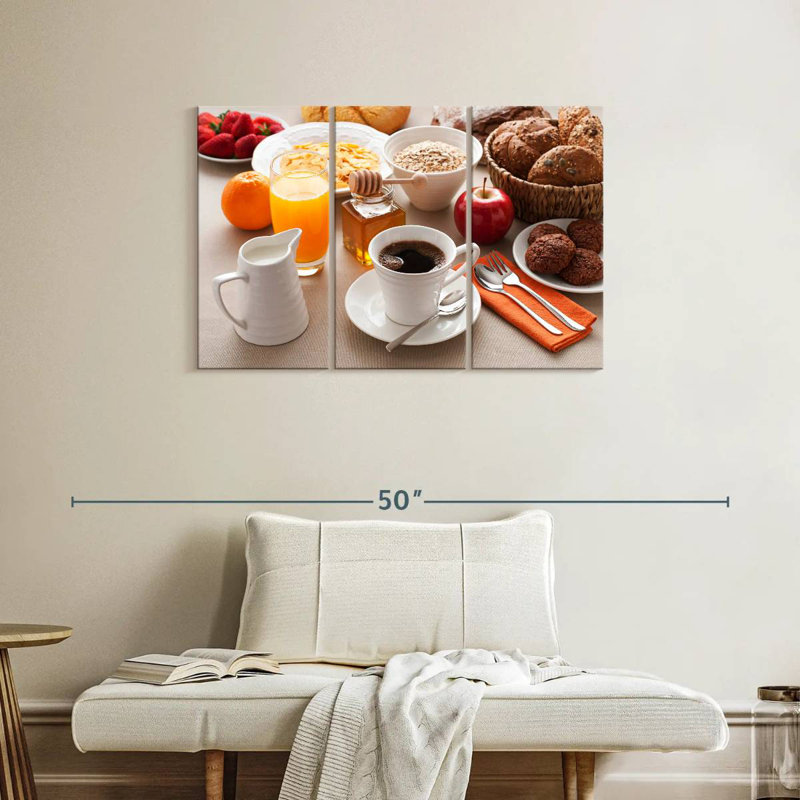 'Satisfying Breakfast, 24" H x 38" W