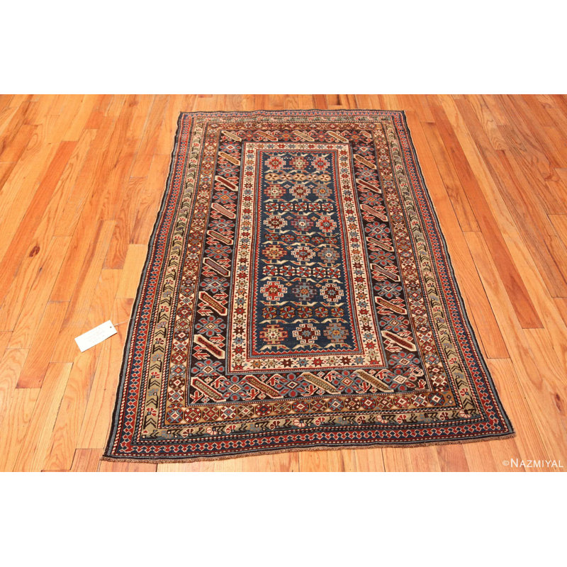 One-of-a-Kind Rectangle 4' X 6'1" Hand Knotted Area Rug