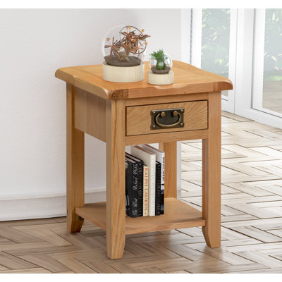 Eldred Solid Wood End Table