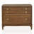 Bugrane Solid Wood 3-Drawer File Cabinet with 2 Power Outlets