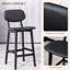 Bigvai Counter Stool with Solid Wood Frame-1543091551