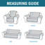 Housse de canapé imperméable et lavable avec sangles élastiques, housse de protection pour canapé pour animaux et enfants (chaise)-413113826-413113849