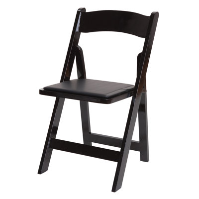 Chaise pliante rembourrée en vinyle Classic