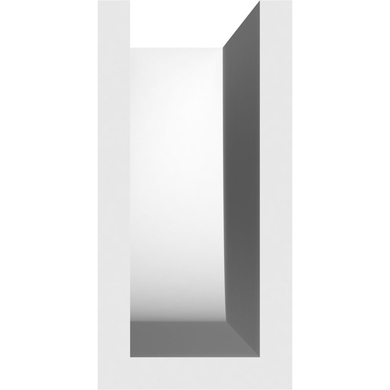 3"W x 6"H x 42"L Standard Durham Architectural Grade PVC Rafter Tail, 6"H x 3"W x 42"D