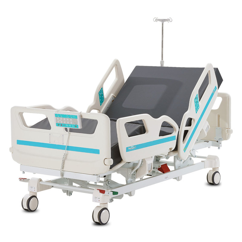 Full Electric Adjustable Hospital Bed with Cardiac Position