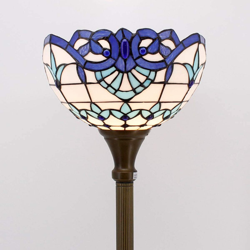 Alexii 66'' Bronze Antique Torchiere Floor Lamp