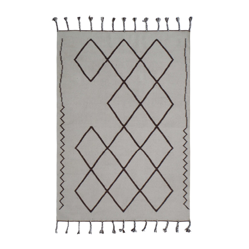 Trumbull Geometric Hand Woven Area Rug, Rectangle 200 x 290cm