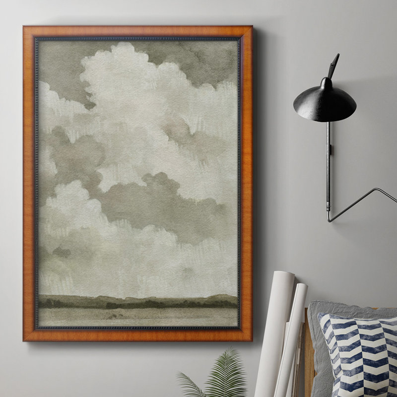 Toile encadrée de qualité supérieure Big Dark Sky II - prête à être accrochée, H 36 po x l 24 po x P 2,5 po
