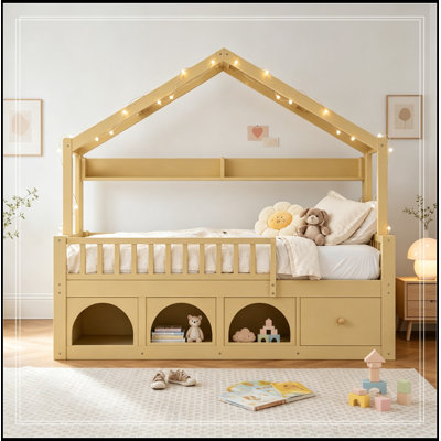 Full Kaiser Frame with Roof, LED light, Safety Guardrails, Storage Drawers and Cubby