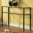 42'' Glass Top Console Table