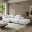 Canapé modulaire modulaire, siège à combinaison profonde surdimensionné, housses de coussin amovibles et lavables, tissu, rembourrage en duvet-336512362