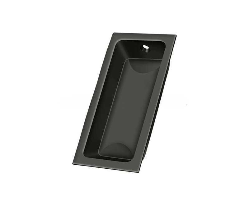 Deltana FP227U10B Flush Pull, Large, 3-5/8" x 1-3/4" x 1/2" in Oil-rubbed Bronze, Oil Rubbed Bronze