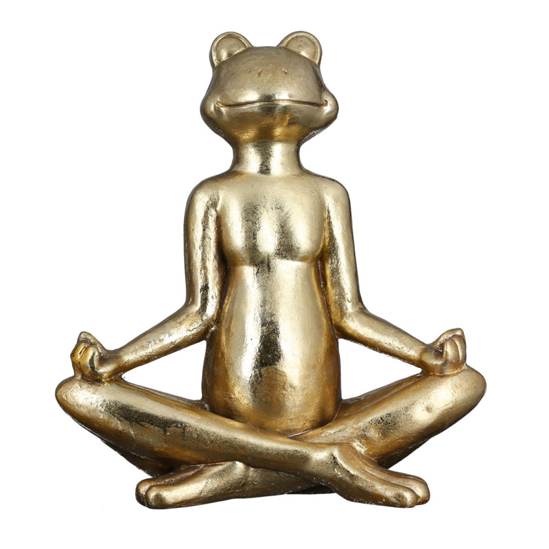 Aari Animals Weather Resistant Stone Garden Statue, 50cm H x 46cm W x 20cm D