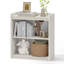 Bibliothèque Guinna 70,3 cm (27,67 po), petite tablette à 3 niveaux avec étagères réglables pour salon, chambre ou bureau à domicile-1649921822-1649921823