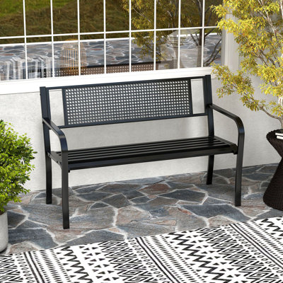 Metal Outdoor Bench