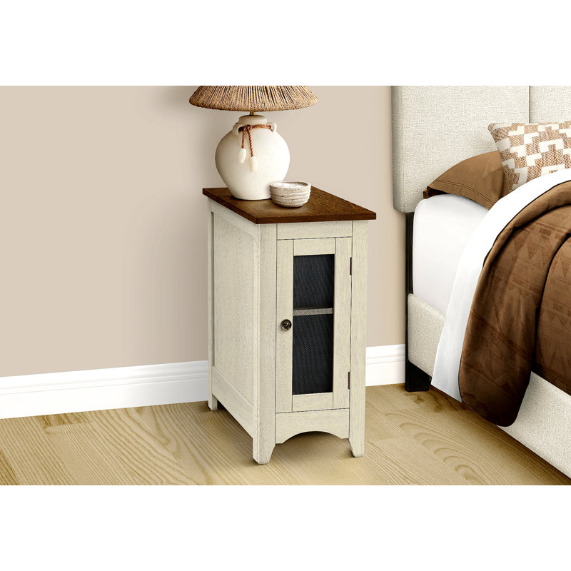 Accent Table, End Table, Side Table, Narrow, Nightstand, Bedroom, Storage, Transitional - Manufactured Wood/Manufactured Wood-Four Leg
