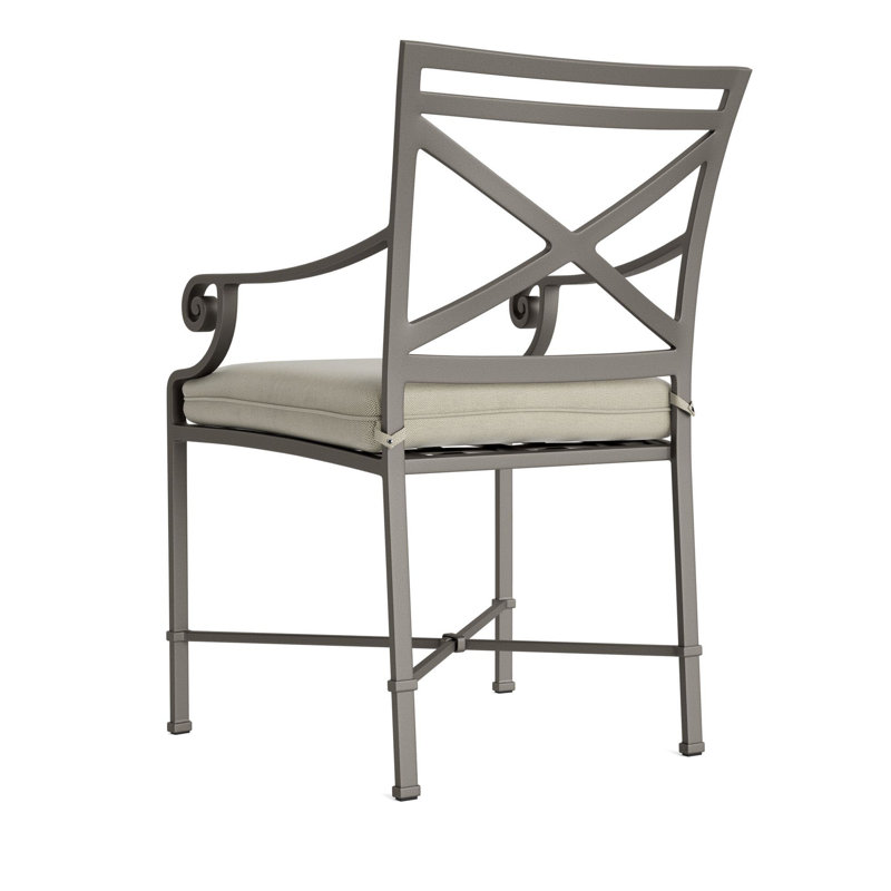 Venetian Outdoor Lounge Chair, Mica, Fusion Neptune