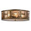 Rustic Lodge 4 - Light Flush Mount-71206844-71206845