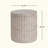 Outdoor/Indoor Lightweight Concrete Side Table