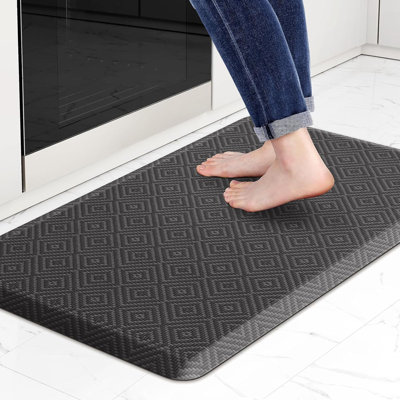 Tapis de cuisine antidérapant matelassé et antidérapant