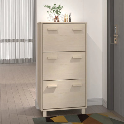 18 Pair Flip Down Shoe Storage