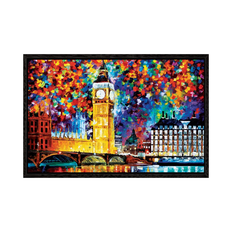 Leonid Afremov by Leonid Afremov - Floater Frame Gallery-Wrapped Canvas Giclée on Canvas