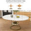 Table de salle à manger ronde extensible