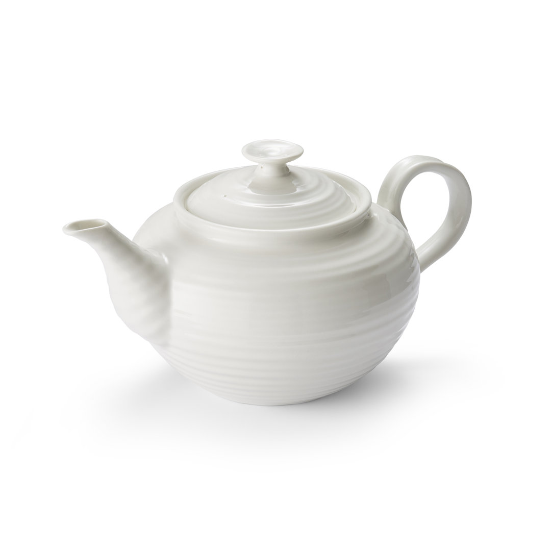 Portmeirion Sophie Conran White Teapot 2 Pt White Portmeirion