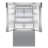 Bosch - 800 Series 36-Inch Smart 3-Door Counter-Depth Refrigerator With Recessed Handles, Anti-Fingerprint Exterior, Internal Water, Home Connect