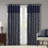 Jacquard Curtain Panel Pair(2 Pcs Window Panels)-2017470200