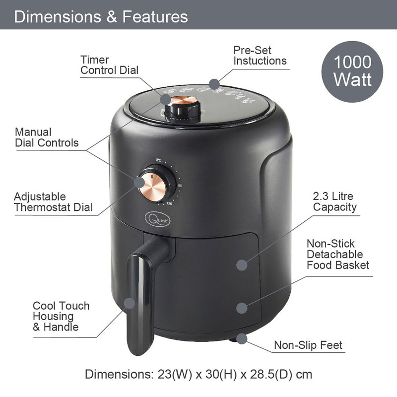 Quest 23L Air Fryer