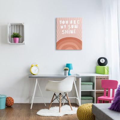 «My Sunshine Motivation», orange, rosé, arc-en-ciel
