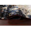Tapis oriental contemporain abstrait à motif végétal noué à la main 4 x 6