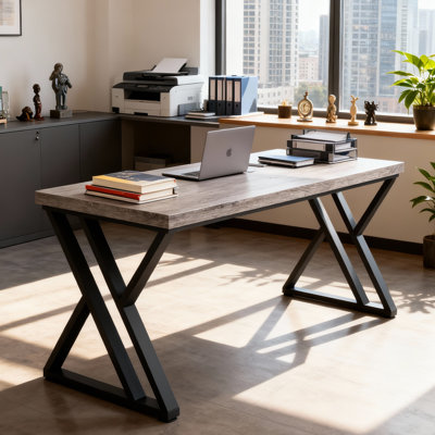 Bureau moderne 55 "avec structure en métal
