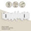 Wall-Mounted Coat Rack Rail Hook-114308784
