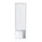 12" Bathroom Wall Cabinet, Soft Close Doors, Float Mounting Design,Glossy White,(KD-Packing)