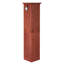 Armoire de rangement pour garde-manger de coin à 4 niveaux avec 8 portes, idéale pour maximiser l'espace et organiser les articles essentiels dans n'importe quelle pièce