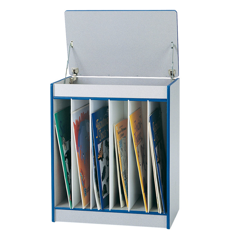Grand chevalet Rainbow Accents® - Écriture magnétique, Bleu marine
